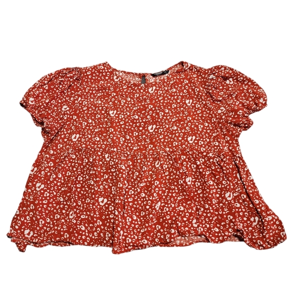 SHEIN Cheetah Print Blouse, Size XXL - Picture 1 of 3